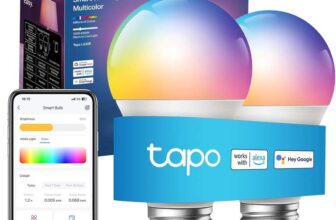 Tapo L530E (2-Pack) E27 Smart Bulb, Alexa Light Bulbs, LED Light Bulb, Extra Bright WiFi Smart Bulb, Colour Changing Light Bulb