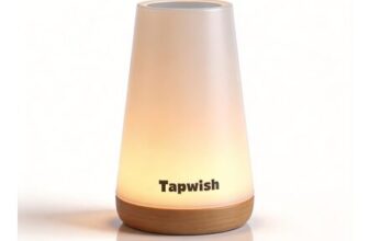 Tapwish Rechargeable RGB Touch Night Light with Remote, 13 Colours