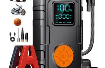 Tarden Jump Starter with Air Compressor and 12V Inflator