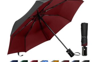 TechRise Umbrella, Compact Strong Windproof