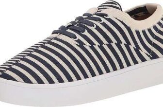 Ted Baker Shorno Mens Knit Sneakers, Navy & Beige – Sold by fone-central
