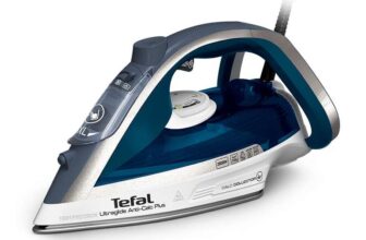 Tefal Ultraglide Plus Steam Iron, 2800W, Durilium Non Stick Soleplate, FV5879G2