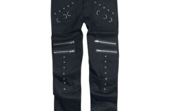 Tempted by Alchemy Jeans Black by Gothicana by EMP