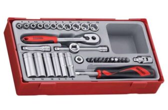 Teng Tt1435 35 Piece Socket Set 4-13mm – 1.4in Square Drive