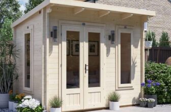 Terminator Pent Log Cabin (with code)