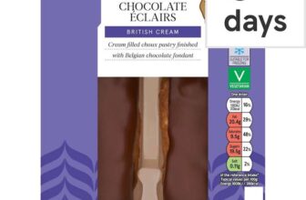Tesco Belgian Chocolate Eclairs 2 Pack – Clubcard Price