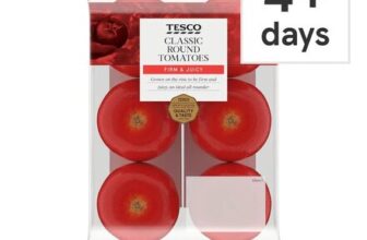 Tesco Classic Round Tomatoes 6 Pack (Clubcard)