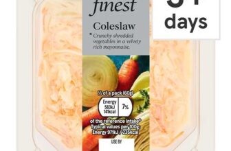 Tesco Finest Coleslaw 180g (Clubcard)