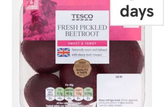 Tesco Fresh Pickled Beetroot 300g – Clubcard Price