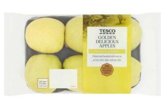 Tesco Golden Delicious Apple Minimum 5 Pack – Clubcard Price