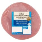 Tesco Unsmoked / Smoked Gammon Joint 750G – Clubcard Price