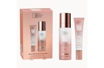 The Beauty Crop Glow Milk Prime & Set Duo