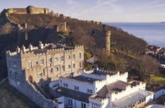 The Castle By The Sea (Scarborough) – One Night for Two people in a Standard Double w/ Breakfast Bottle of Wine w/ code via app