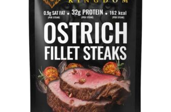 The Lions Kingdom Ostrich Fillet Steak x2 250g – Clubcard Price