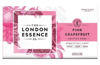 The London Essence Co., Pink Grapefruit Soda drink, 150 ml (Pack of 6) (£1.99 S&S)