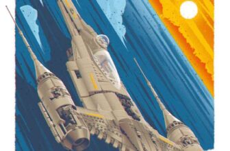 The Mandalorians N-1 Starfighter Poster by Joe Hogan 1800 Lego Insiders Points and a Purchase