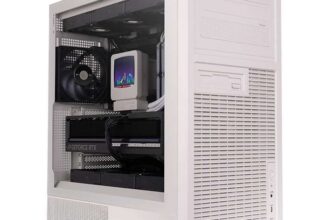 Thermaltake Retro 360 TG Mid Tower Tempered Glass Beige PC Case
