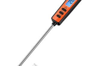 ThermoPro TP01S Digital Meat Thermometer, Instant Read with Backlight – Sold By ThermoPro UK FBA