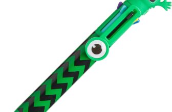 Tinc Multicolour Retractable Ballpoint Pen 6-in-1 Colour Ballpoint Pens for School Office Home Green