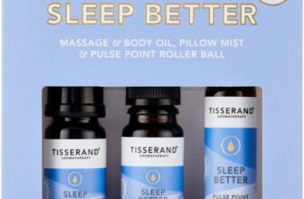 Tisserand – Sleep Better Discovery Kit – Rollerball, Body Oil & Pillow Mist – 100% Natural Pure Essential Oils – 2x9ml, 1x10ml