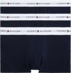 Tommy Hilfiger Mens 3 Pack Trunks with Logo Waistband, Sizes S – XXL