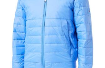 Tommy Hilfiger Mens Bomber Jacket – Size L – Blue