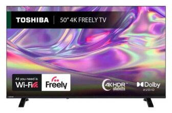 Toshiba 50 Inch 4K Ultra HD Smart Freely TV 2025 50UV1563DB – Sold By Reliant Direct – With Code