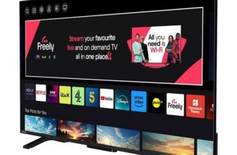 Toshiba 55UV2F53DBU 55-inch 4K Ultra HD Smart TV – TRU Resolution, TRU Micro Dimming, HDR10, Dolby Audio