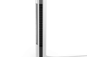 Totopia 35 Tower Fan with Remote Control, 28dB, 15H Timer, 18ft/s Velocity 3 Speeds 3 Modes, 80 Oscillation White – W/Code