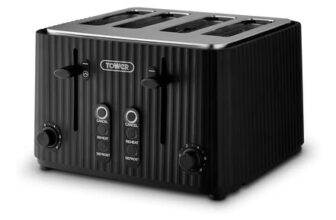 Tower ECOFORM 900W 4 Slice Toaster