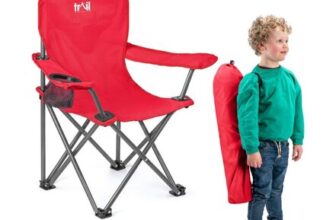 Trail Outdoor Leisure Kids Lightweight Camping Chair with Rucksack