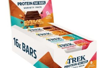 Trek Protein Flapjack Variety Pack 50g – Case of 16 Best Before: 13/03/2026