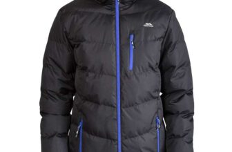 Trespass Mens Padded Jacket Blustery – Waterproof / Windproof – Size L