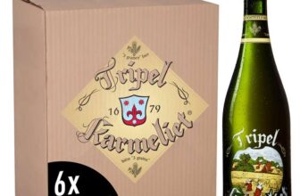 Tripel Karmeliet Belgian Craft Beer 6 x 750ml – With Voucher (£21.60 with S&S voucher, £3.60 a bottle)