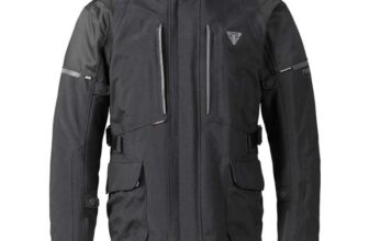 Triumph Leith Premium 3-Layer Waterproof Adventure Motorcycle Jacket (Full D30 Armour Included) – Size XS, S