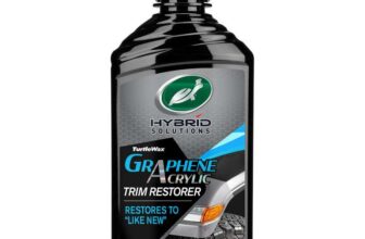 Turtle Wax Hybrid Solutions Graphene Acrylic Black Trim Restorer, 295 ml