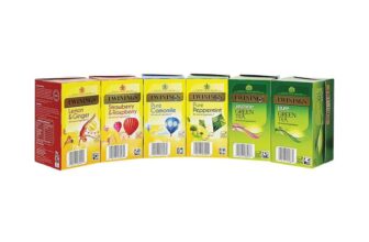 Twinings Infusions Fruit Green Variety Pack 6 x 20 Assorted Individually Wrapped Tea Envelopes (120 tea envelopes)