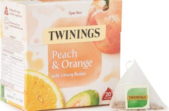 Twinings Peach & Orange Tea Bags, 20 each