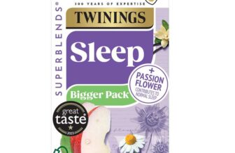 Twinings Superblends Sleep Tea – 40 Biodegradable Tea Bags (£2.80 w/max S&S coupon)
