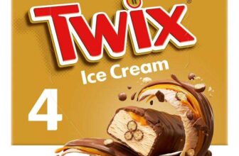 Twix Chocolate & Caramel Ice Cream x4 (Nectar Price)