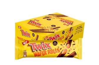 Twix Chocolate & Caramel Wafer Rolls 12 X 22.5g Packs