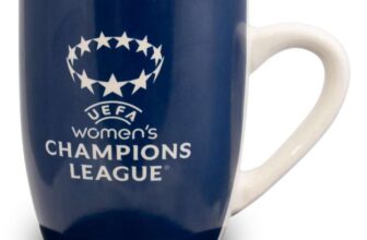 UEFA Womens Champions League Ceramic Tea Mug, 11oz