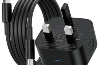 UGKENT Charger 45W PD USB-C plus Cable 1m – Sold By MONLTON CONNECT LIMITED FBA