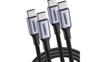 UGREEN 2-Pack USB-C to USB-C Cable 100W/65W (2M)