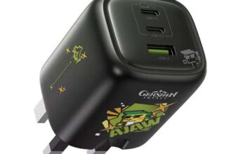 UGREEN Nexode Charger Genshin Impact Edition, 3 Port Charger for devices like MacBook, iPhone, Galaxy phones – £20.90 W/code for new users