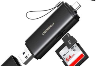 UGREEN SD Card Reader 4.0, 312MB/s, USB-C & USB 3.0, SD/SDXC/SDHC/Micro SD/Micro SDXC/Micro SDHC – Sold by UGREEN GROUP LIMITED UK/ FBA