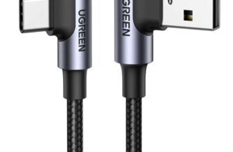 UGREEN USB to USB C Cable Right Angle 3A 90 Degree USB C Charger Cable Fast Charging – Sold by UGREEN GROUP LIMITED UK / FBA