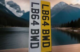 UK Standard Number Plates Set 100% MOT & Road Legal Sold by VCS Number Plates