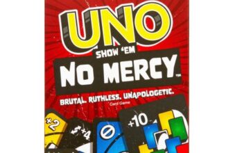 UNO Show Em No Mercy Card Game with Extra Cards
