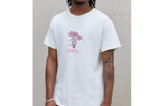 UO White Thank You T-Shirt